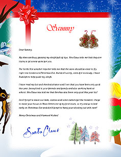 Free Letters from Santa - Free personalized Printable Santa Letters