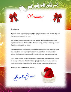 Free Letters From Santa - Free Personalized Printable Santa Letters